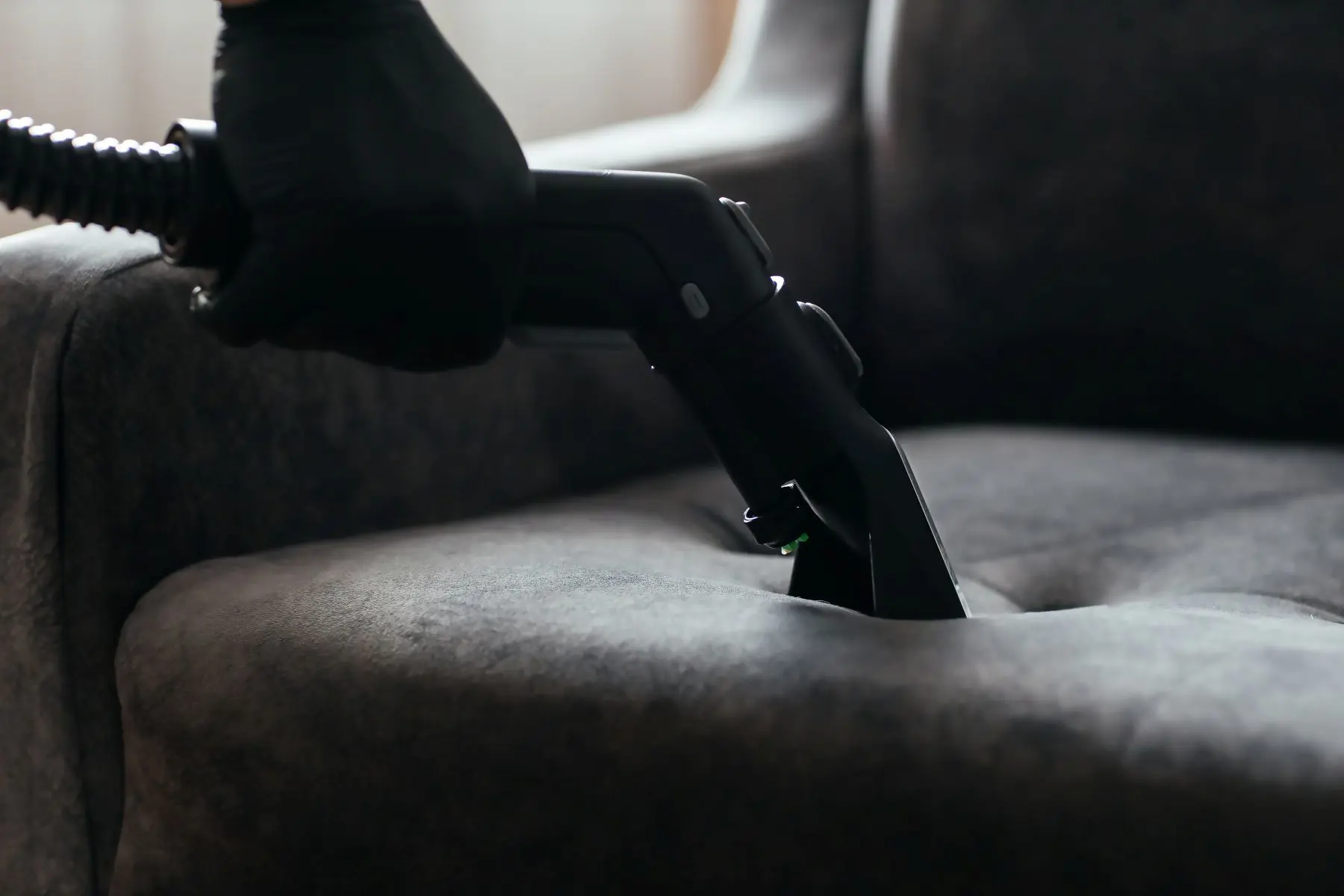 Professional upholstery cleaning by Clear Choice Cleaners
